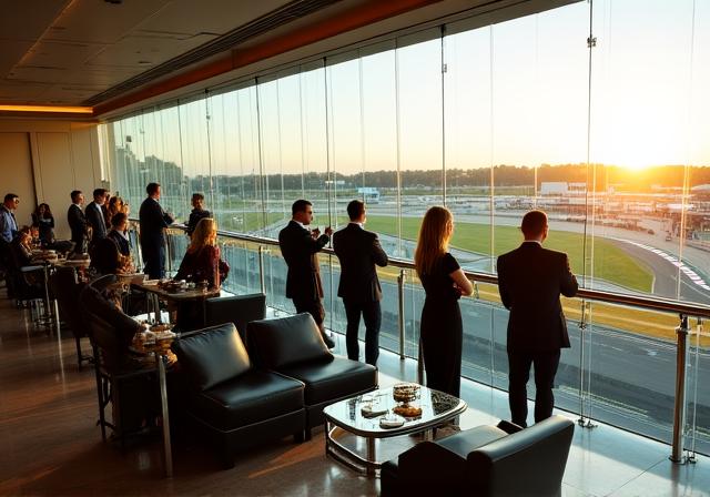 Hospitalité VIP dans les paddocks